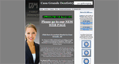 Desktop Screenshot of casagrandedentistry.com